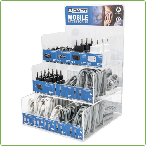  A-DAPT Toonbank Display Transparant 