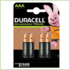 AAA 750mAh NimH Rechargeable blister 4