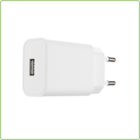 Thuislader 1x USB 2,1A Wit