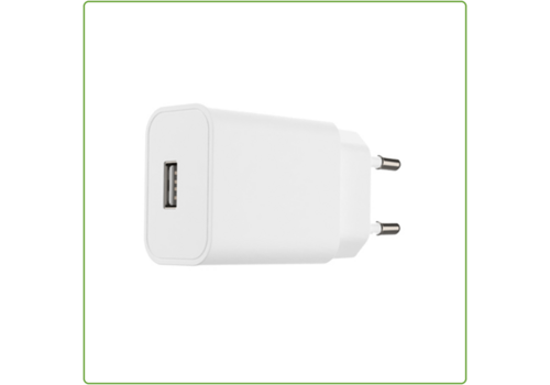  GHM Thuislader 1x USB 2,1A Wit 