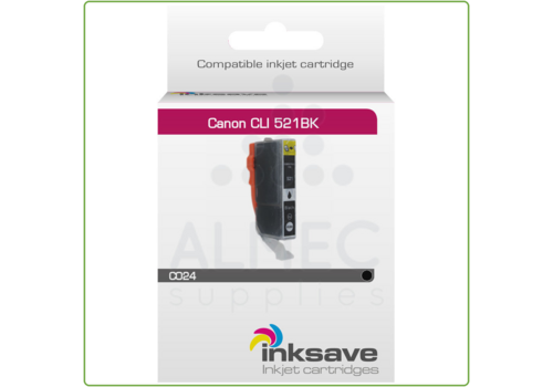  Inksave Canon CLI 521 BK 