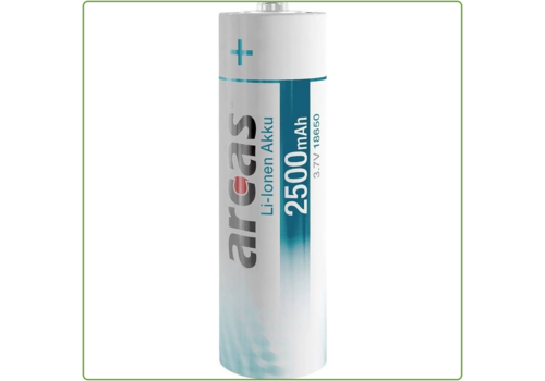  Arcas Lithium-Ion Rechargeable 18650 2500mAh 3,7V blister 1 