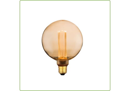  Nordlux Deco E27 | G125 Retro | Dim | 1800 Kelvin | 120 Lumen | Light Bulb | Gold colour 