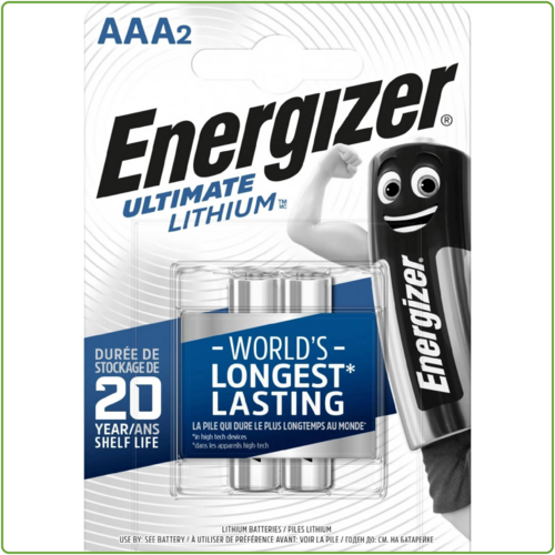  Energizer AAA/L92 Lithium blister 2 