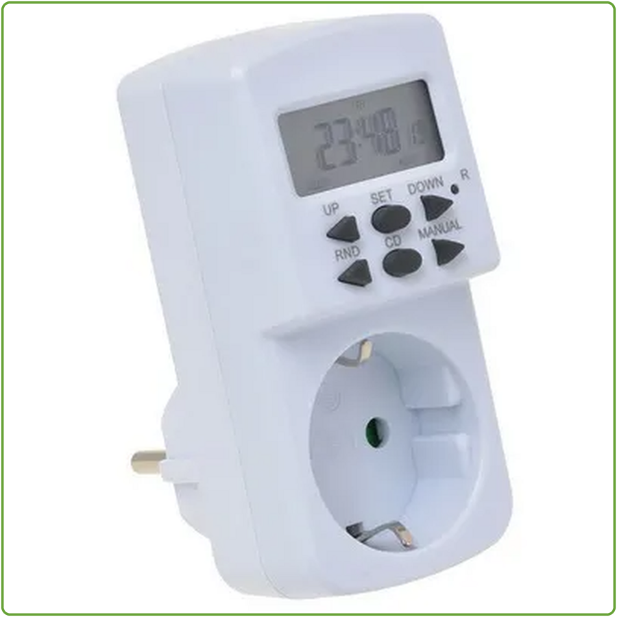 Tijdschakelklok Digitaal 7x24 uur Mini-1