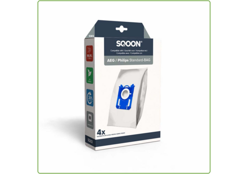  Sqoon Philips S-Bag - PH99 (4 stuks) 
