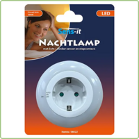 thumb-LED Nachtlamp 7900K + WCD & licht/donker sensor-1