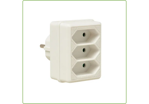  VB Extend Euro verdeelstekker 3V wit 
