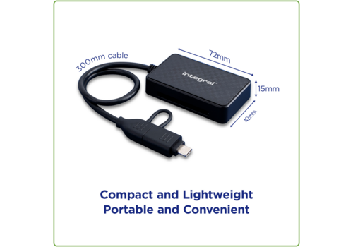  Integral Integral Multi (All in 1) USB Card Reader USB3.2 en USB-C 