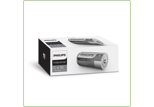  Philips  Industrial Alkaline C/LR14 10 pack 