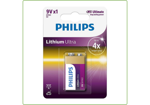  Philips  Lithium 9v blister 1 