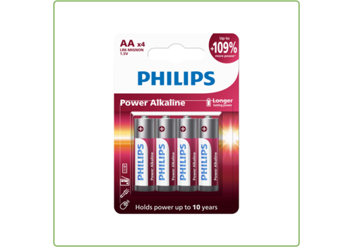  Philips  Power Alkaline AA/LR6 blister 4 