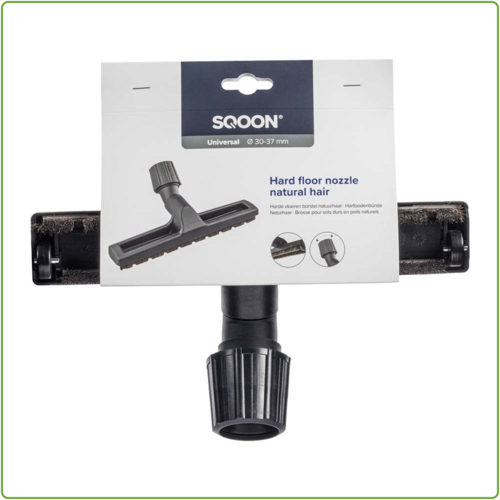  Sqoon Harde vloeren borstel (Parket) natuurhaar Universeel (ophangkaart) 