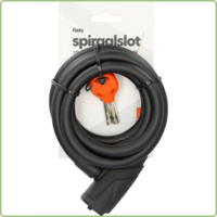 thumb-Spiraalslot 170cm x 12mm Zwart-1