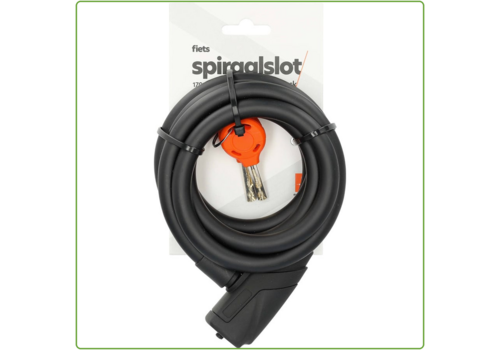  BWL Spiraalslot 170cm x 12mm Zwart 