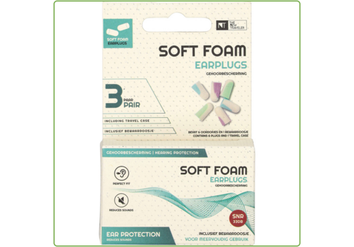  TNT Oordoppen soft foam 