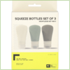 Reisflesjes Siliconen 3 Stuks 60ml