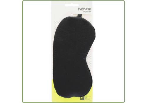  TNT Oogmasker Satijn Zwart 