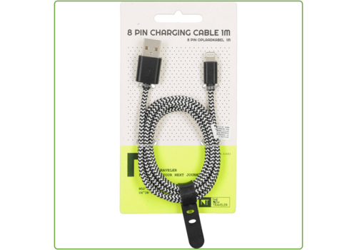  TNT Oplaadkabel 8-pin 1 meter 