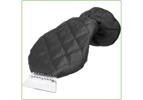  BWL IJskrabber met Handschoen Zwart 