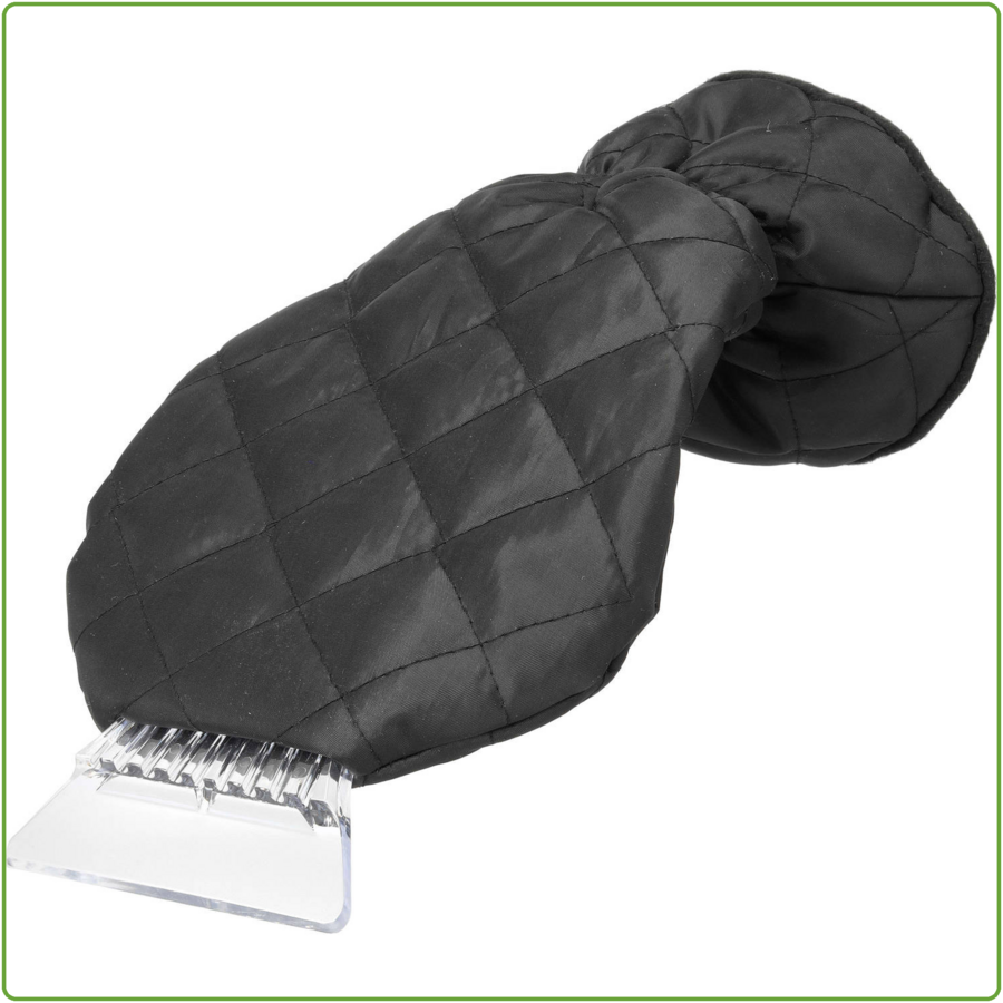 IJskrabber met Handschoen Zwart-1