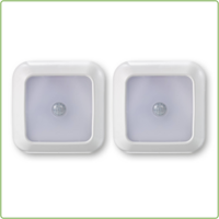 thumb-Bewegingsmelder Draadloos | LED | Wit | 2 stuks-2