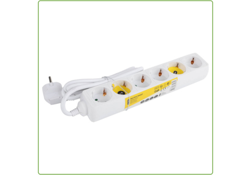  Q-Link 6V Stekkerdoos 1,5M Wit 