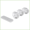 Q-Link Schakelaar set Mini (3 stuks) Randaarde met Afstandsbediening
