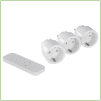 thumb-Schakelaar set Mini (3 stuks) Randaarde met Afstandsbediening-1