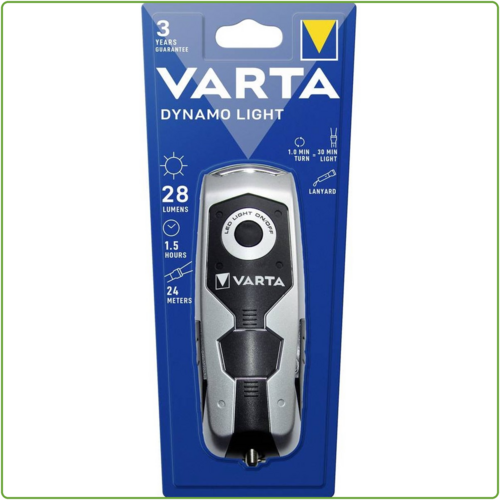  Varta 17680 Dynamo Zaklamp 