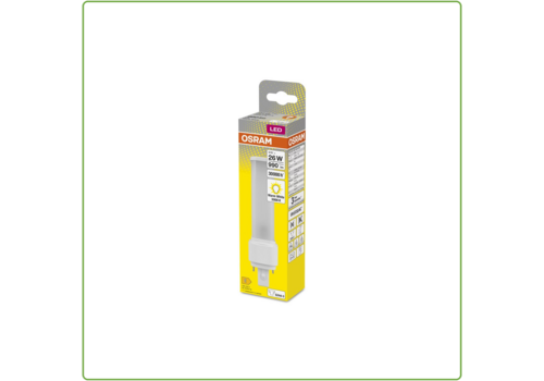  Osram Dulux-D LED 9W 990lm - 830 Warm Wit | Vervangt 26W 