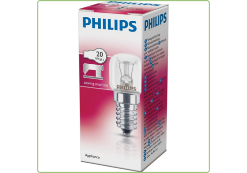  Philips  Helder Buis Naaimachine lamp 20W E14 