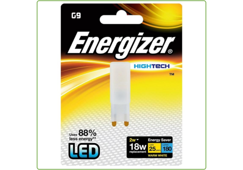  Energizer Capsule G9 2W(=18W) 2700K 180LM 