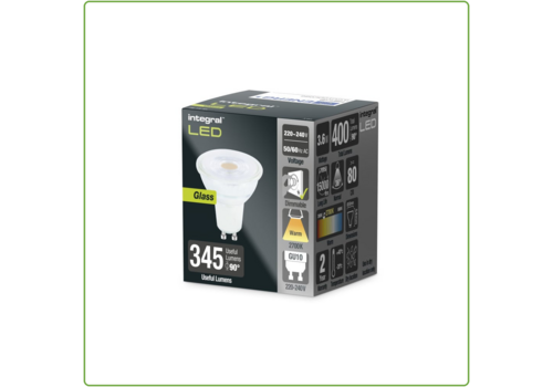  Integral GU10 3,6W 400LM 2700K Dimbaar 