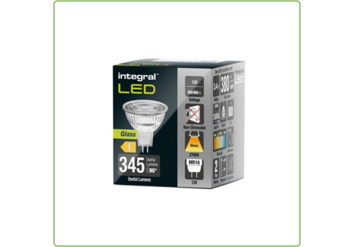  Integral MR16 3,4W 380LM 2700K Niet Dimbaar 
