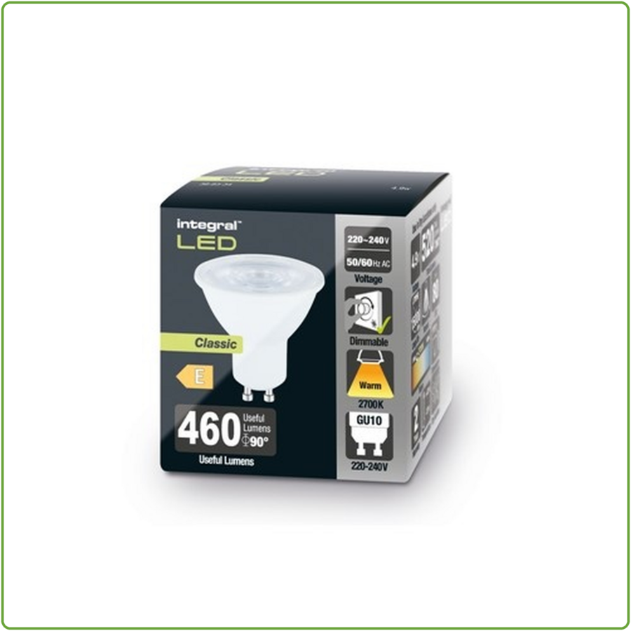 GU10 4,9W 520LM 2700K Dimbaar-1