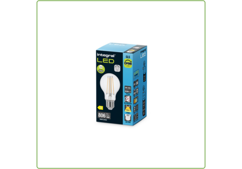  Integral Normaal Filament E27 5,9W 806LM Niet Dimbaar 