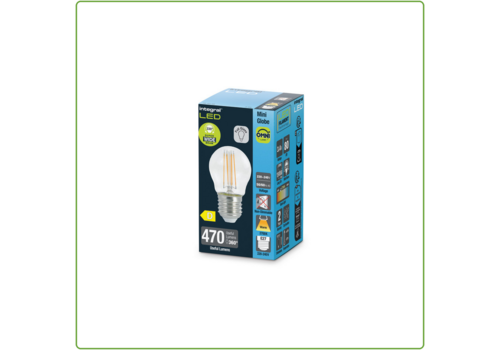  Integral Kogel Filament E27 3,4W 470LM Niet Dimbaar 