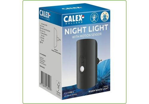  Calex Plug-in nachtlampje met Schemer Sensor omhoog/omlaag 