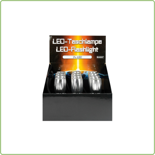  GHM LED zaklamp 14 LED en kompas 