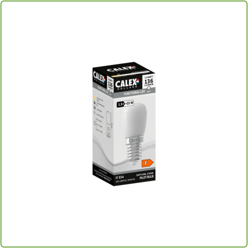  Calex Buis T26x58 Softline Straight filament 220-240V 1.5W 136lm 2700K E14 niet dimbaar 