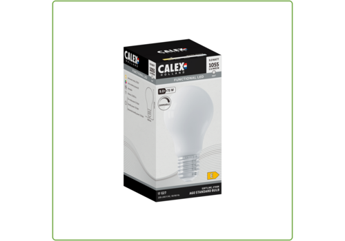  Calex Standaard A60 Softline Straight filament 220-240V 9W 1055lm 2700K E27 Dimbaar met LED dimmer 