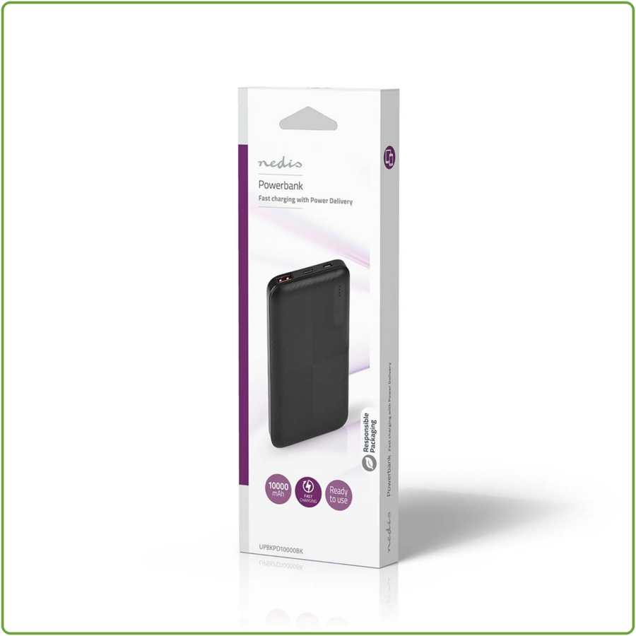 Powerbank 10000 mAh Draadloos Opladen-1