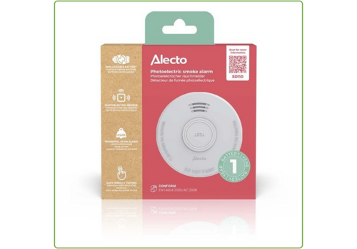  Alecto SD110 (vervangt SA20) Rookmelder met 1 jaar batterij 