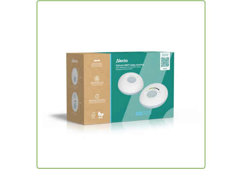  Alecto DBX110 Babyfoon Full Eco DECT wit/blauw 