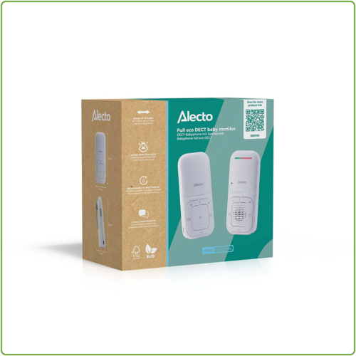  Alecto DBX130 Full Eco Audio babyfoon DECT 