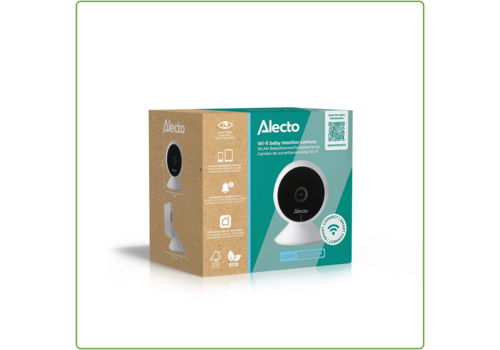  Alecto SMARTBABY5 Wifi babyfoon met camera Wit 