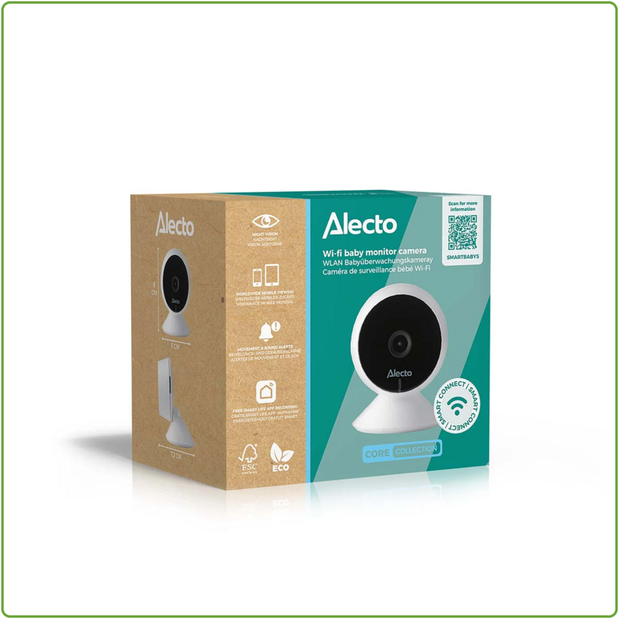 SMARTBABY5 Wifi babyfoon met camera Wit-1