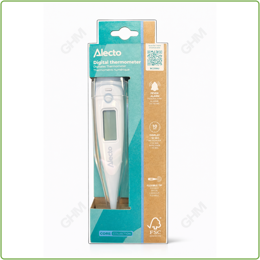BC20BU digitale thermometer Blauw-2