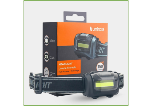  Uniross Hoofdlamp UltraLite 150LM 3M 3xAAA 